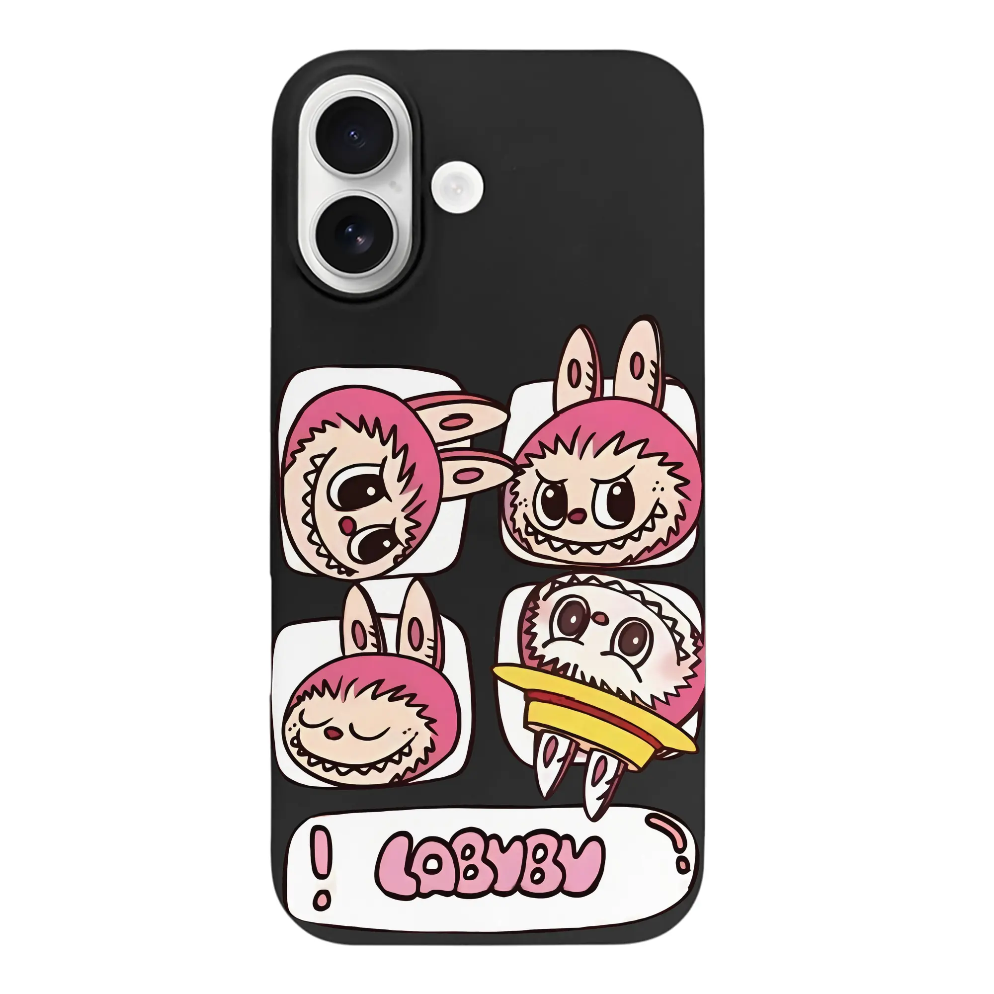 ラブブ グッズ モココ - iPhone 17 シリーズ シリコンケース 薄型 耐衝撃 指紋防止 ソフトタッチカバー 精密フィット 傷防止 保護ケース iPhone 17/17 Air/17 Pro/17 Pro Max 対応